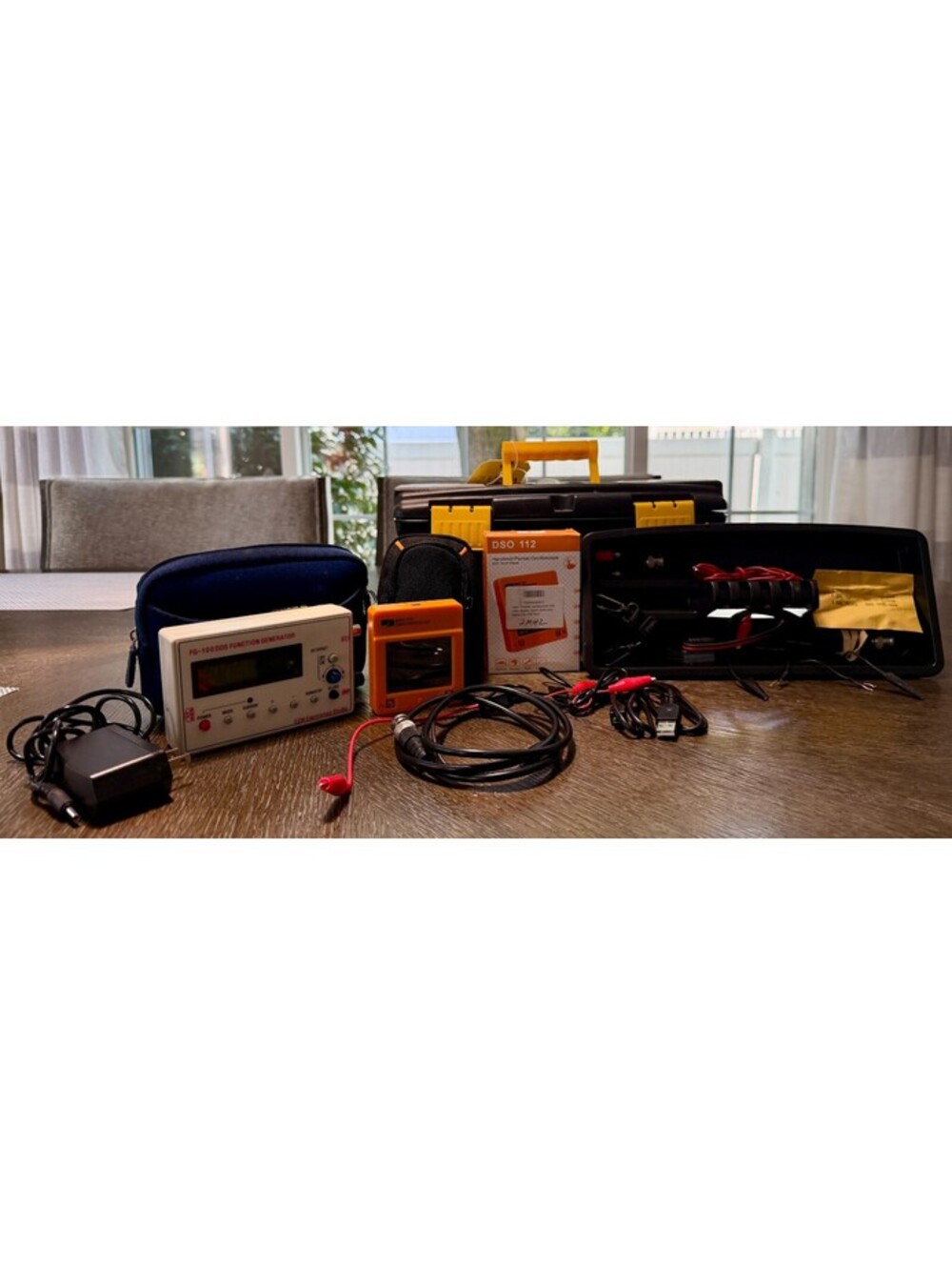 DSO 112 Handheld Pocket Oscilloscope & FG-100 DDS Function Generator Bundle Lot